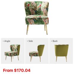 Tufted Upholstered Side Chair 