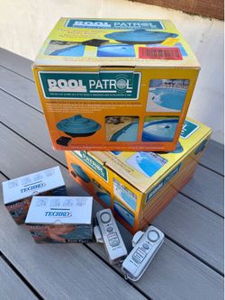 Pool Patrol safety floating alarms, door alarms
