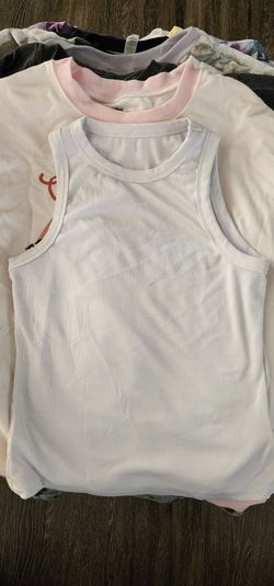 Womens White Tank Top.