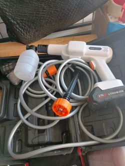 Cordless Car Wash With Multiple Attachments 