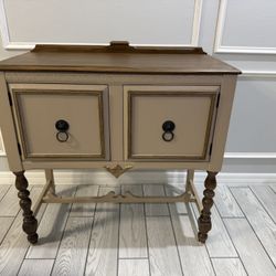 Vintage Cabinet/Mid Century/Modern Refinishing furniture 