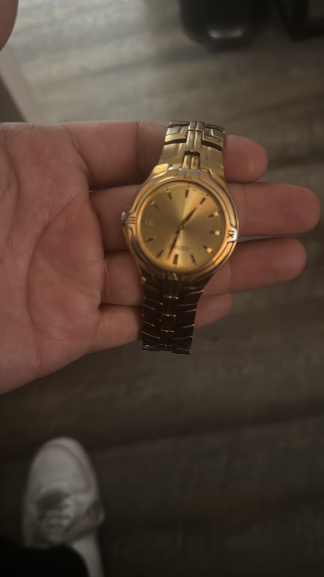 Gold Seiko Watch For Men