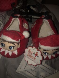 Toddler/Baby Christmas Slippers Size 3