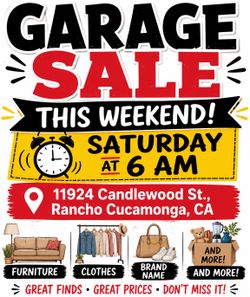 Garage sale name brand !