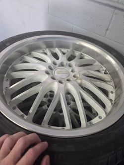 Rims and Tires Used GTR 18×8.5