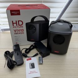 Brand New Nebula Mars II Pro!  720P portable projector!   BRAND NEW, Open Box. SKU389-S1