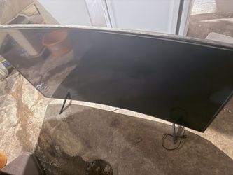 65” Samsung Curve Tv No Display