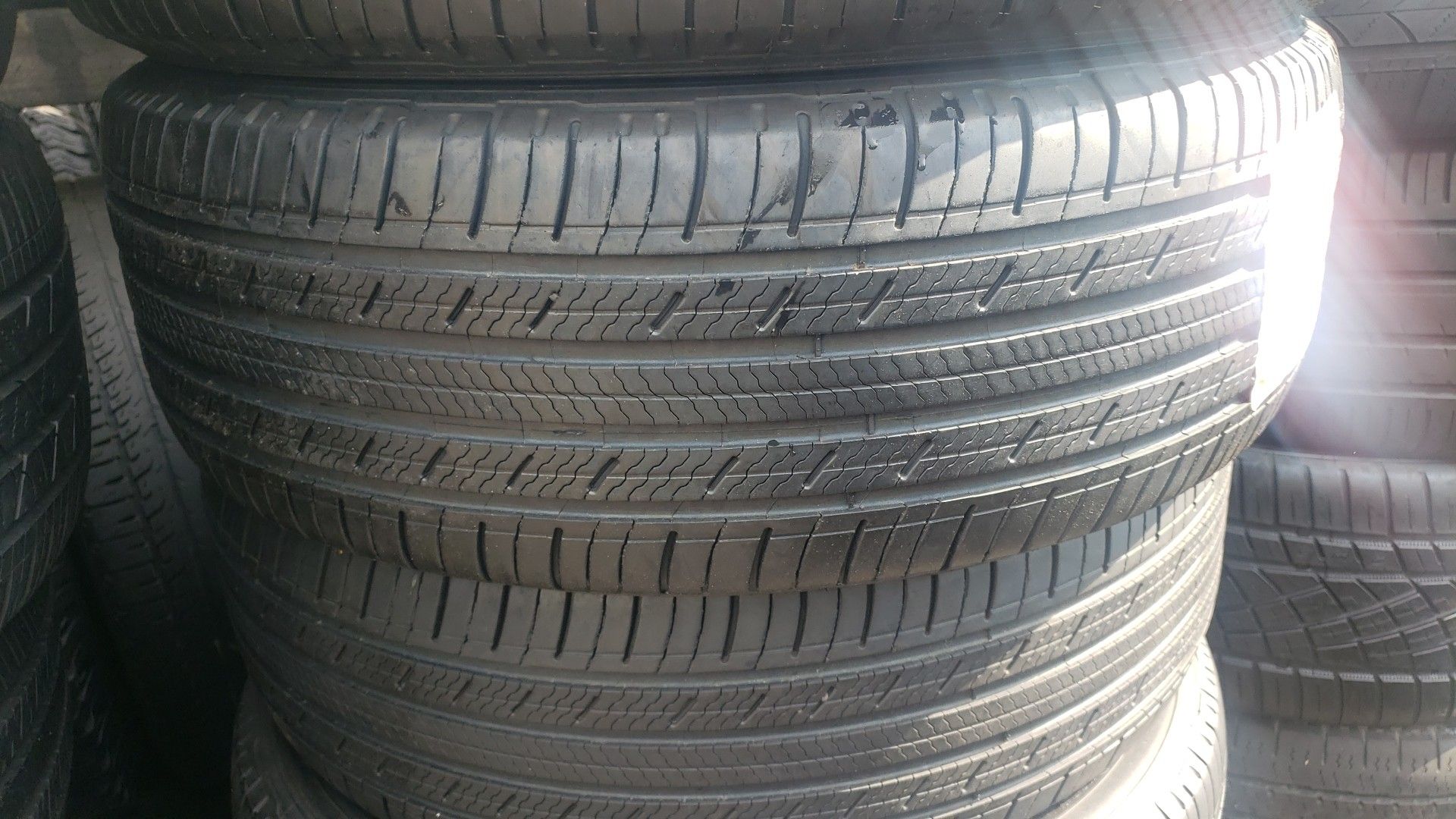 Beautiful set of tires with size 235/55/20