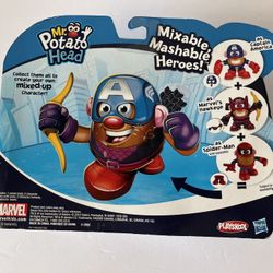 New Mr. Potato Head As Captain America And Hawkeye Marvel Comics Avengers Mashable 