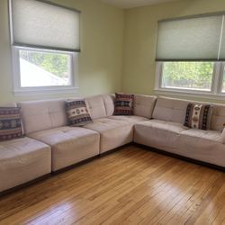 Microfiber Sectional Sofa 400obo