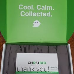 GhostBed Weighted Blanket/ Queen/Gray