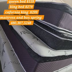 King. Queen. Full. Twin. Mattress And Box Spring 