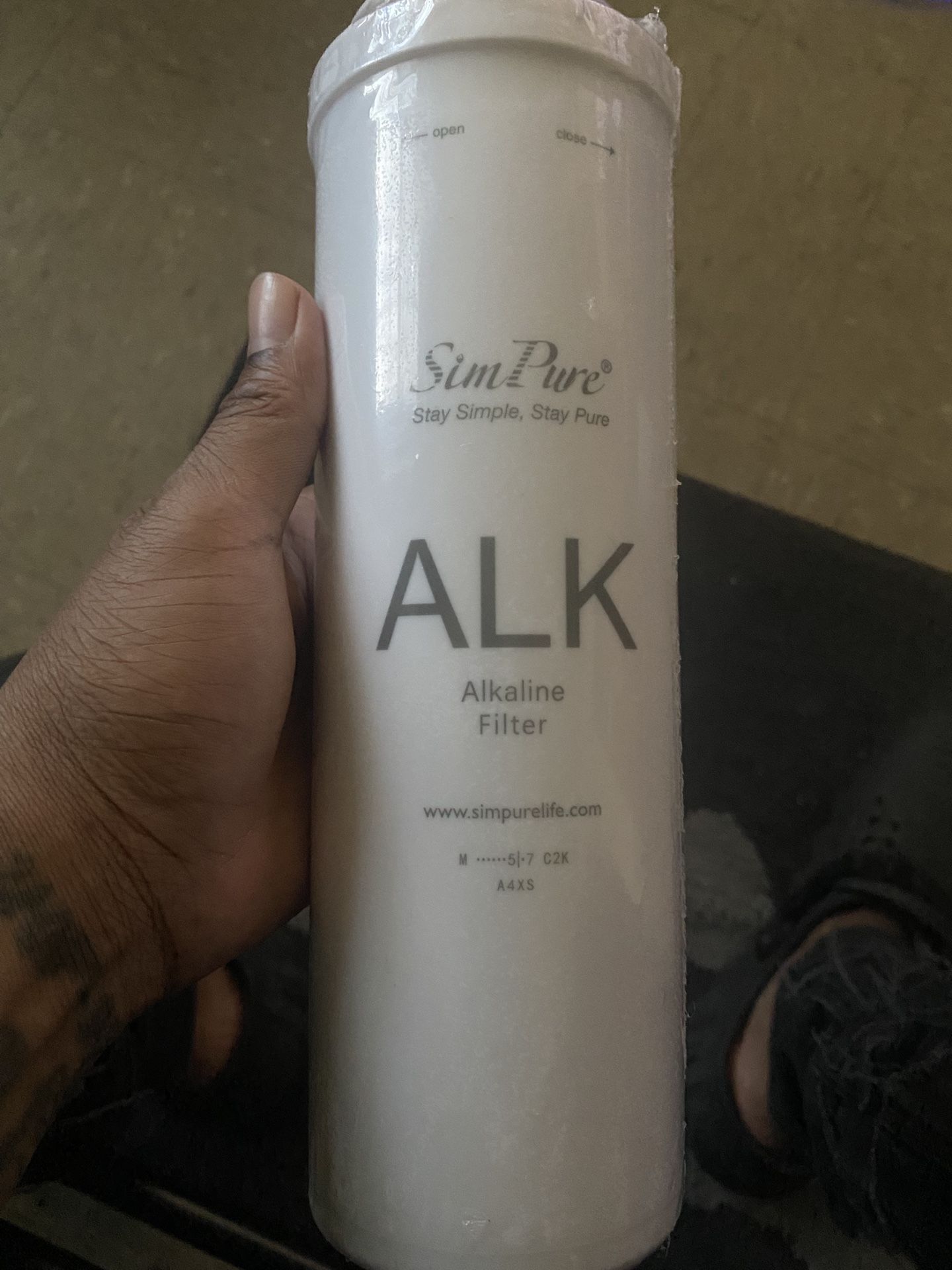 Sim Pure Alkaline Water Filter (1pc)