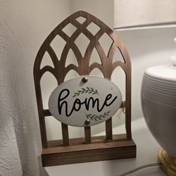 Wood Home Plaque 