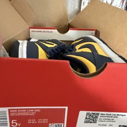 Nike Dunk Low Michigan (2021/2024) (GS)
