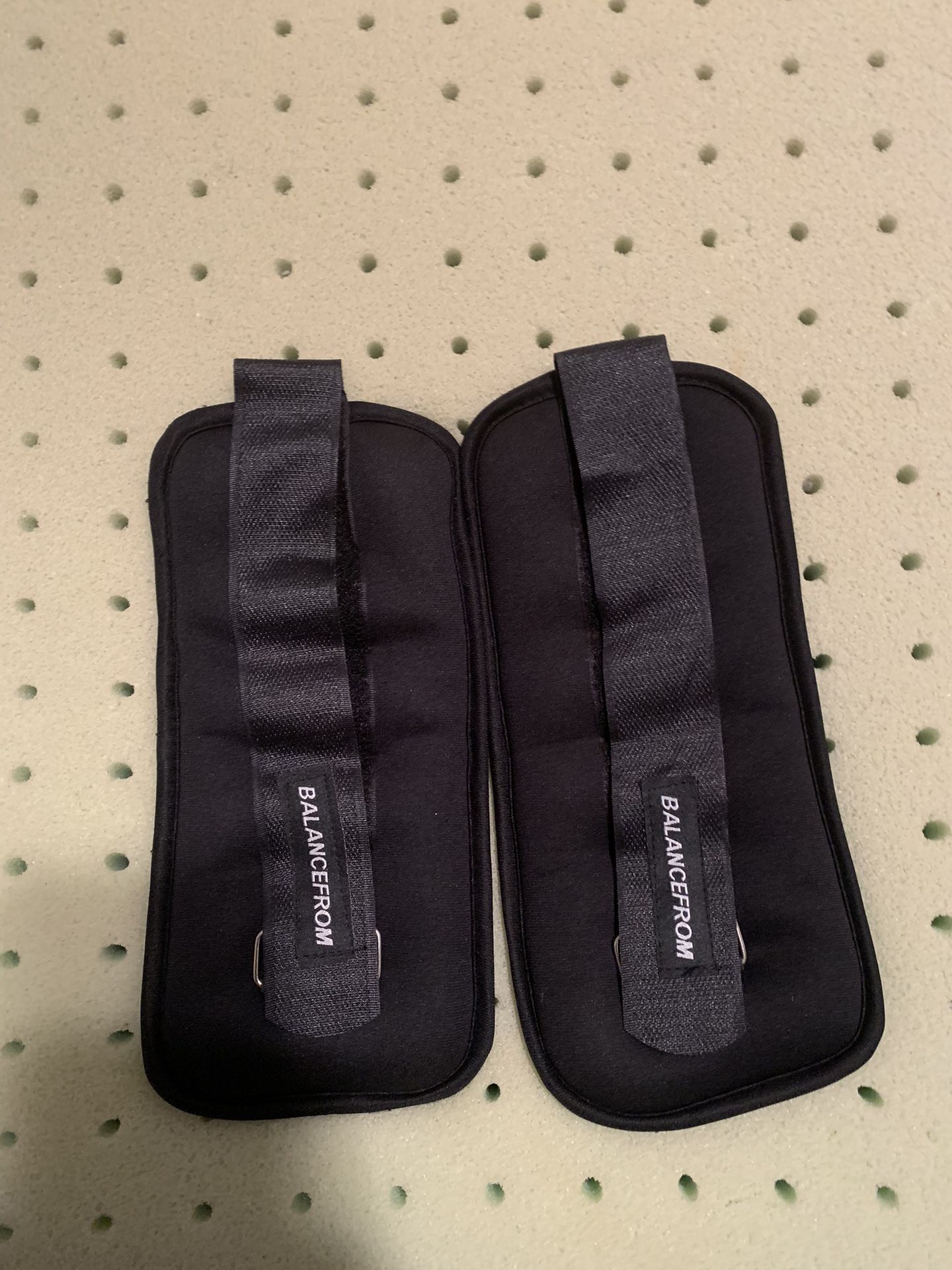 BalanceFrom Fully Adjustable Ankle Wrist Arm Leg Weights, 1.5 lbs Pair