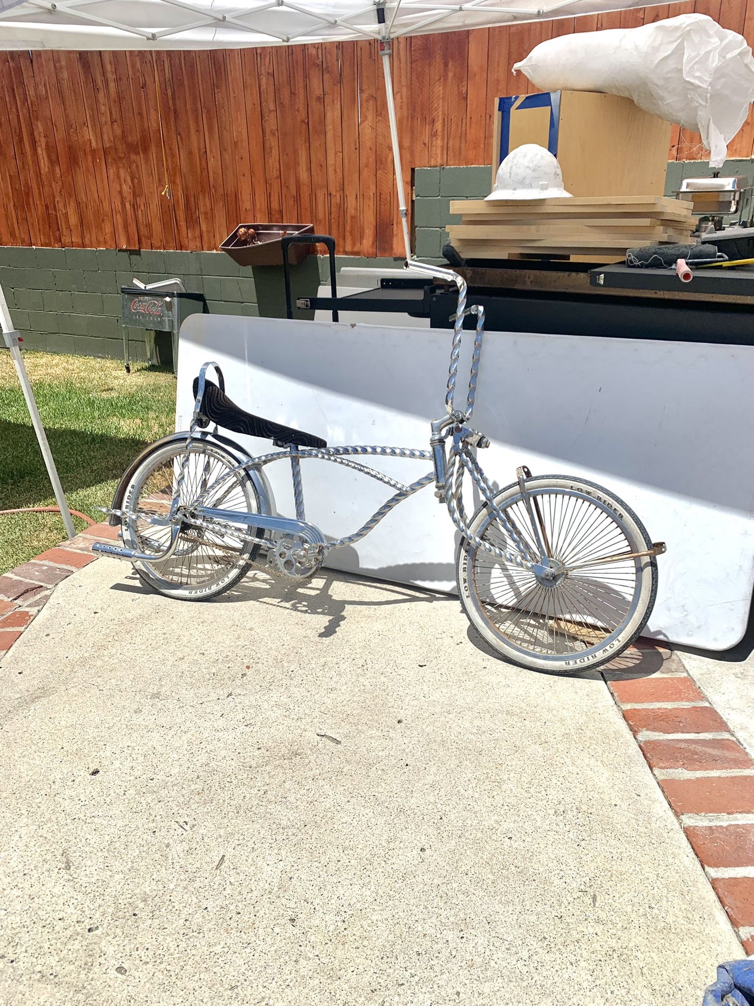 22' All Twisted Chrome Lowrider Bike