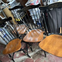 Hitchcock harvest Table & 4 Chairs