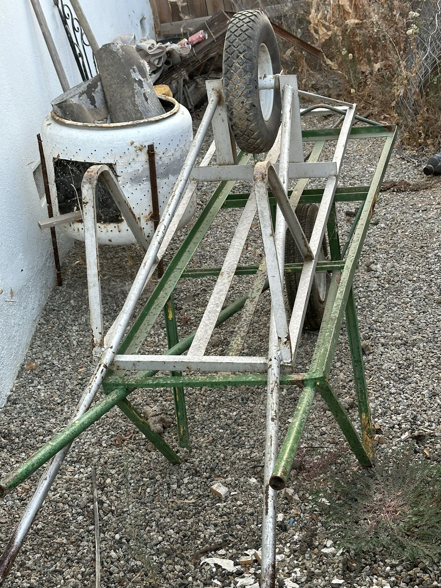Metal Wheel Barrels