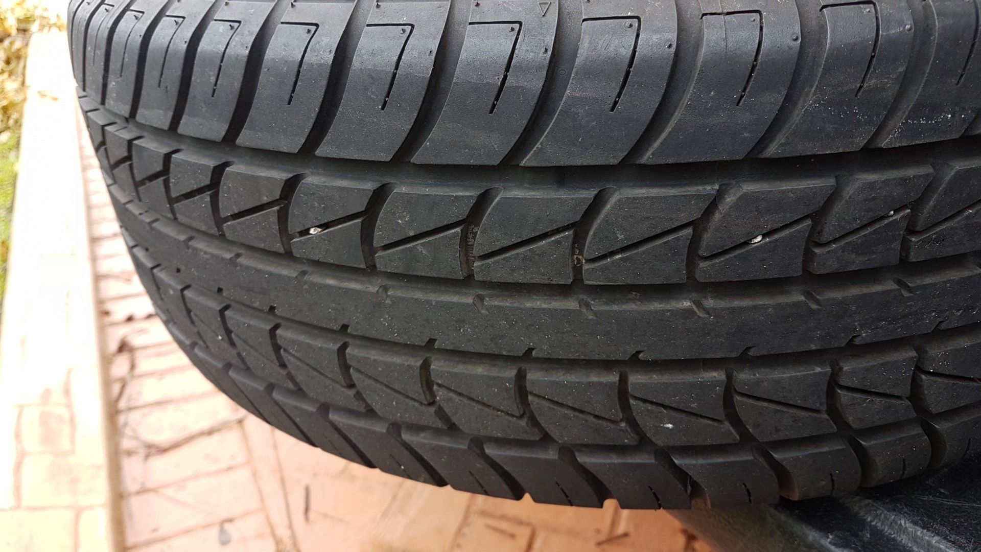 Tires size 225 60 R 15 with rim 4 each $100