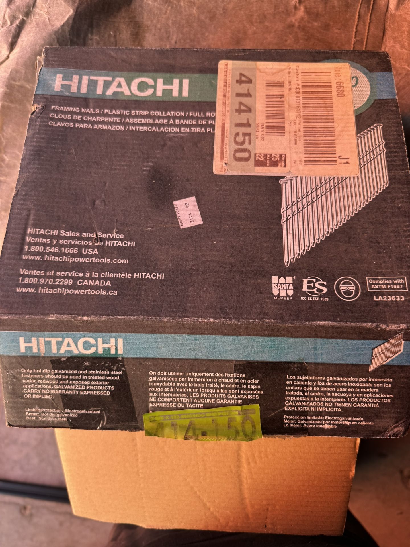 Hitachi Nail Gun Nails
