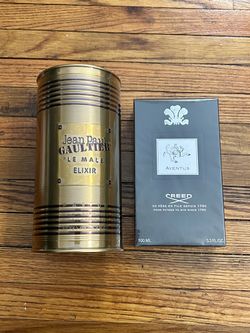 Jean Paul Gaultier Le Male Elixir & Creed Aventus Bundle