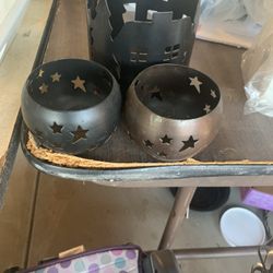 3 Candle Holder All For $6 Good For Halloween 