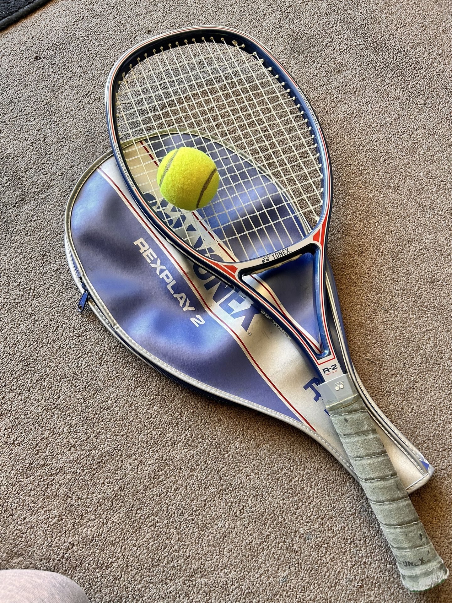 Yonex Rexplay 2 Tennis Racket With Ball
