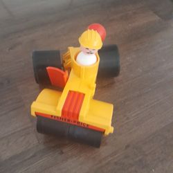  Vintage Fisher Price Huskey Helper Roller Grader