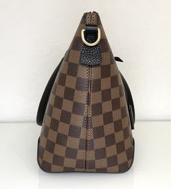 Louis Vuitton Hyde Park Leather Handbag