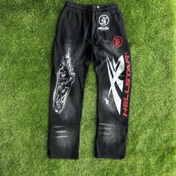 *BRAND NEW* Hellstar “Black” Sweatpants - Ready To Ship🚚💨 (Size M)