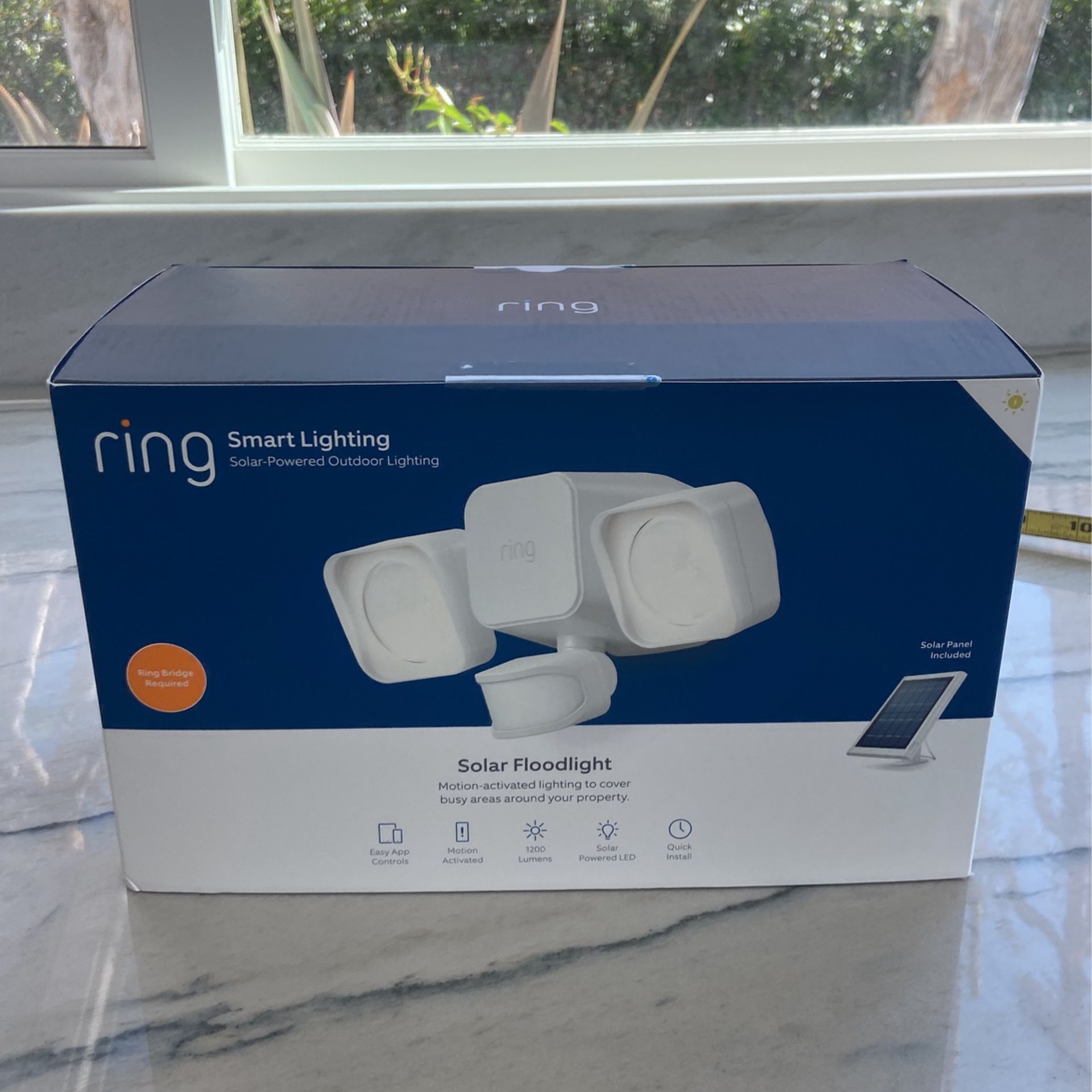 Ring Spotlight With Motion Detector