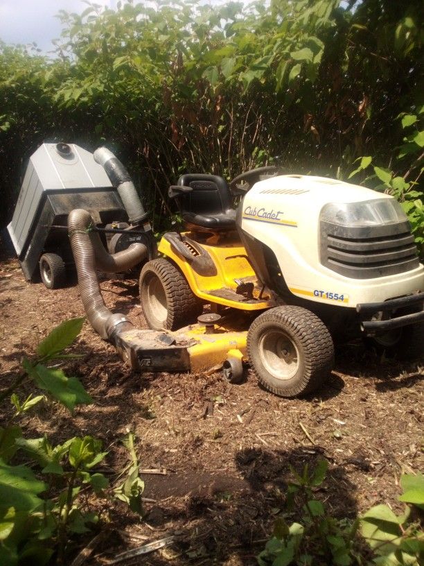 Tractor And Trac Vac