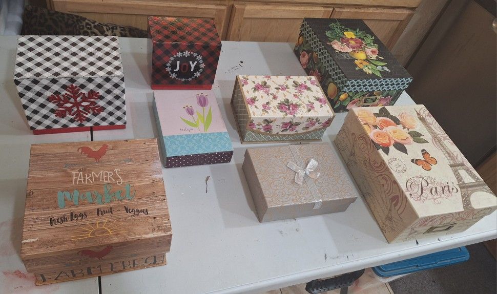 Decorative Box Lot