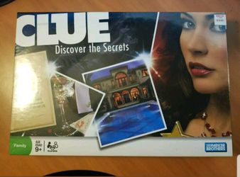 Clue 2008 Discover the Secrets by Parker Bros. New Sealed