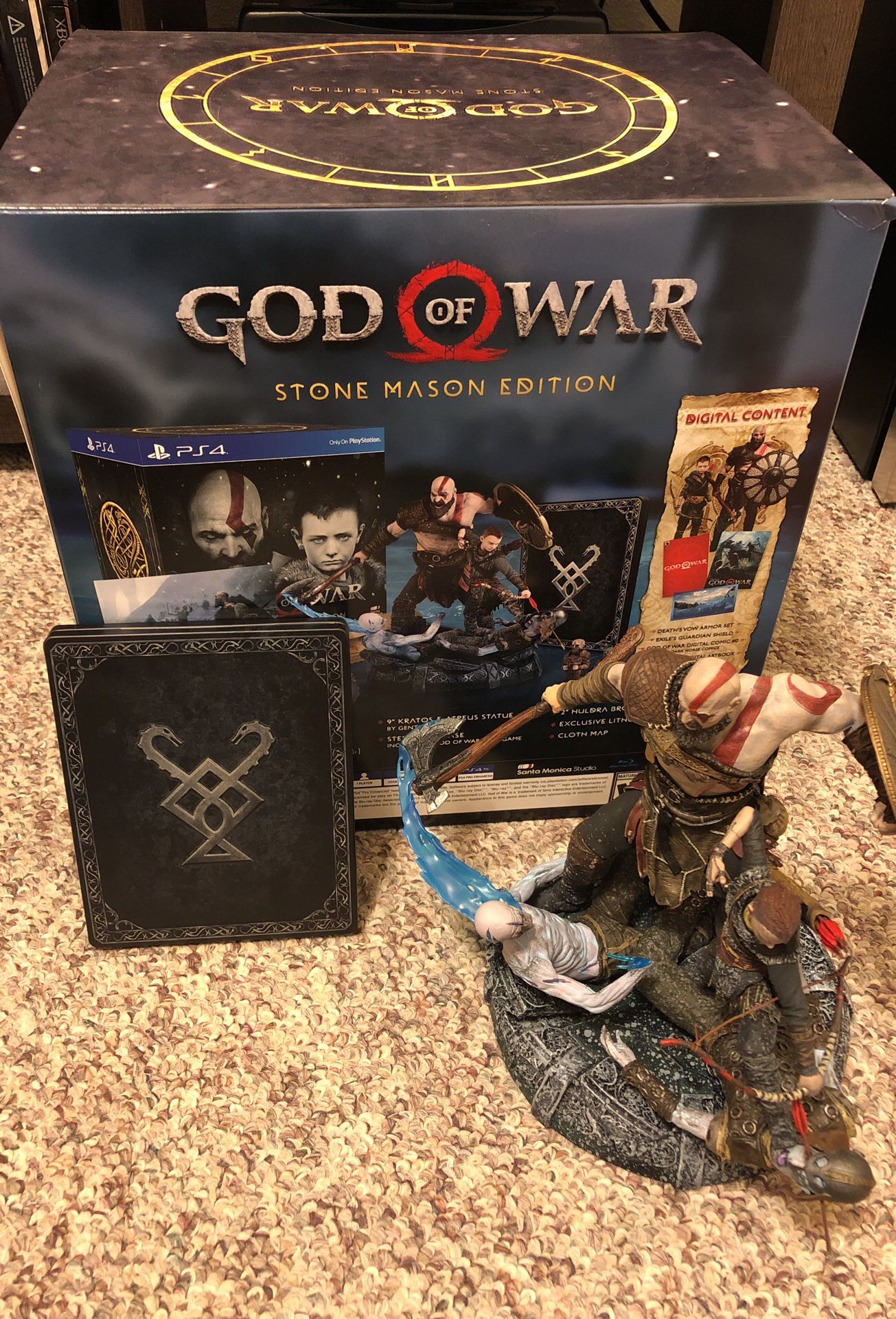 God of war stone mason edition