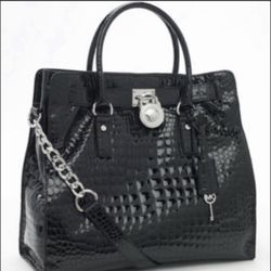 Michael Kors Hamilton Bag Patent Leather