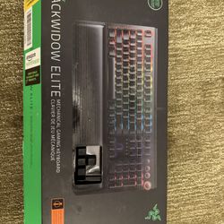 Razer Black Widow Gaming Keyboard Used