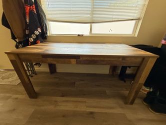 Table 63” length 31.5” width 30” height