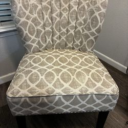 Armless Printed Accent Chair for Living Dining Room Hotel 1 one chair furniture couch sofa seat OBO