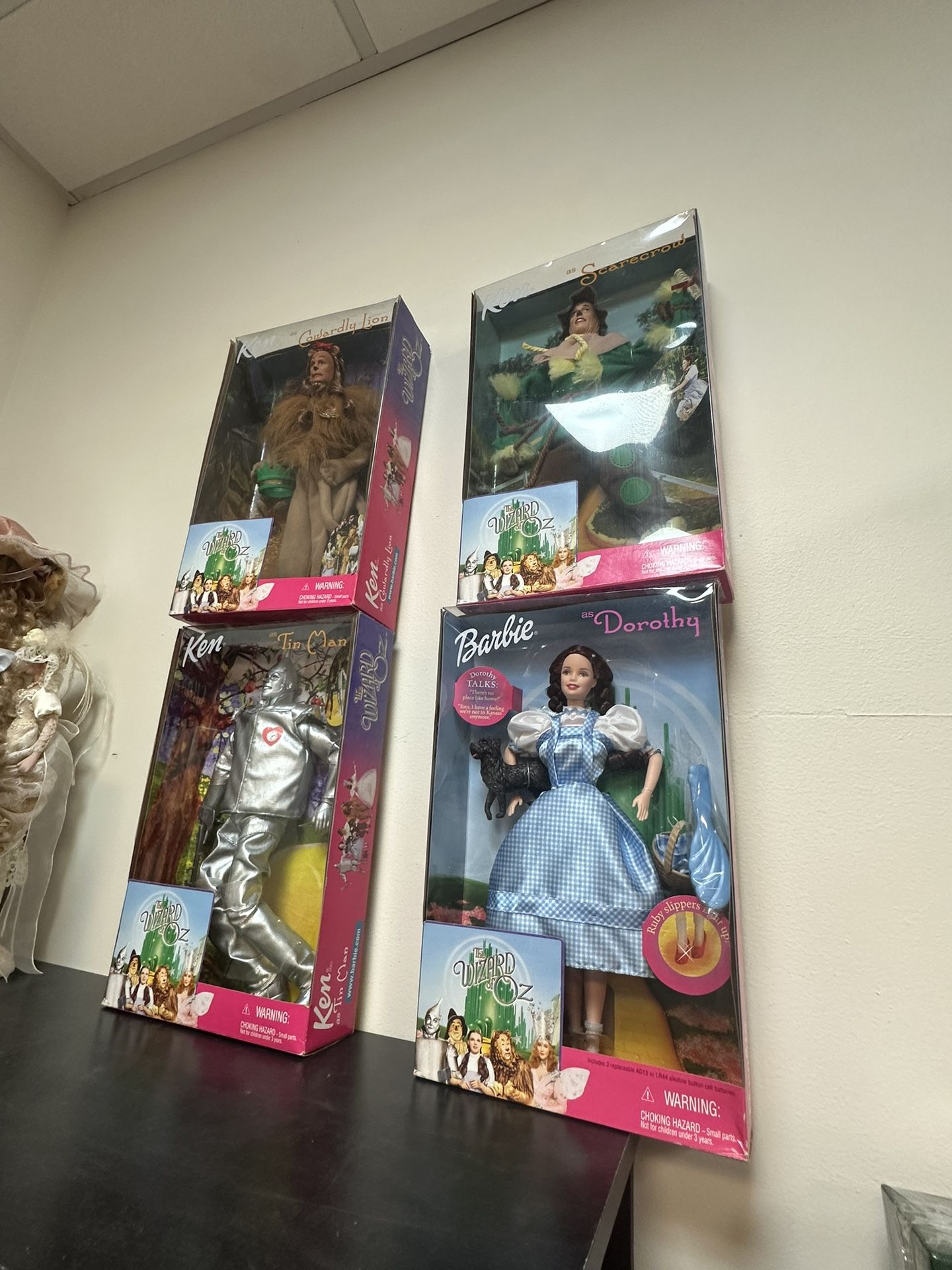 The Wizard Of Oz Barbie Collector Set 1999