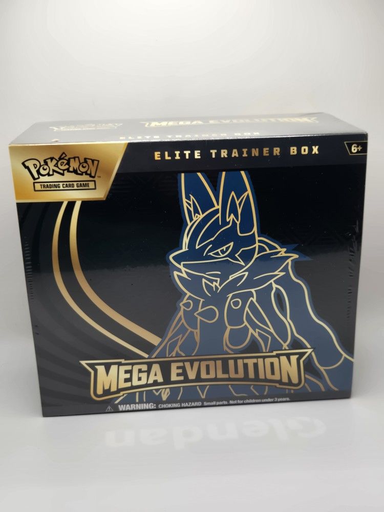 Pokemon TCG ETB Mega Evolution Elite Trainer Box Mega Lucario