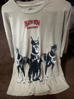Death Row Records Doberman T-Shirt Size L