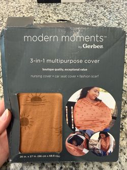 3-in-1 Nursing and Carseat Cover