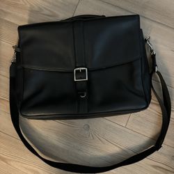 Black Coach Briefcase/Messenger Bag 