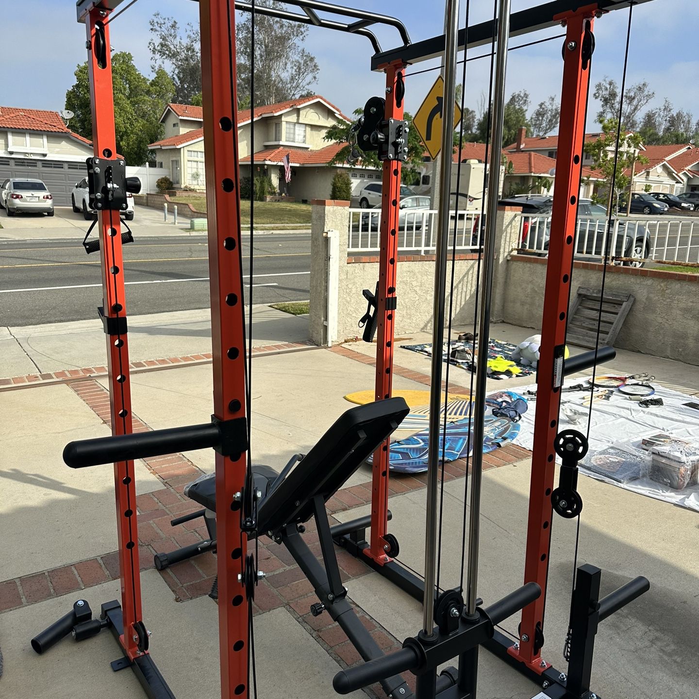 Workout/squat Cage