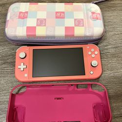 Nintendo Switch Lite With Case 