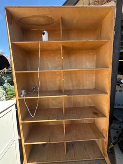 Custom built shelf