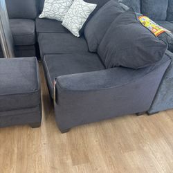 Black Sectional 