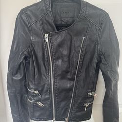Women’s Black Leather Jacket